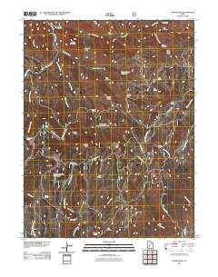 Joseph Peak 2011 topographic map thumbnail