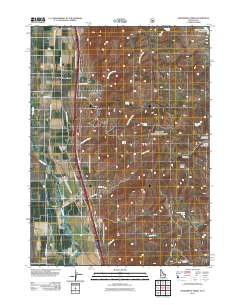 Henderson Creek 2011 topographic map thumbnail