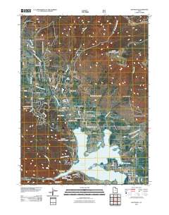 Huntsville 2011 topographic map thumbnail
