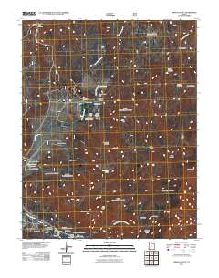 Grass Valley 2011 topographic map thumbnail