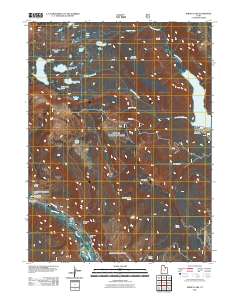 Kidney Lake 2011 topographic map thumbnail