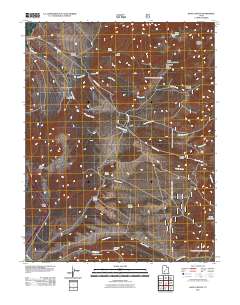 Kane Canyon 2011 topographic map thumbnail