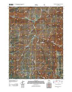 Hardware Ranch 2011 topographic map thumbnail