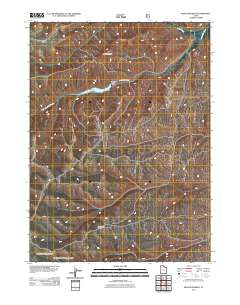 Meachum Ridge 2011 topographic map thumbnail