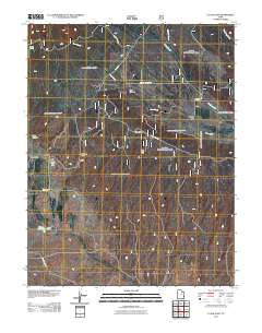 La Sal East 2011 topographic map thumbnail
