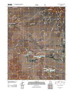 La Sal West 2011 topographic map thumbnail