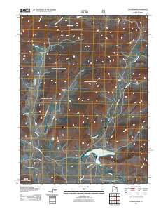 Jackson Draw 2011 topographic map thumbnail