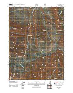 James Peak 2011 topographic map thumbnail