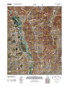 Marysvale 2011 topographic map thumbnail