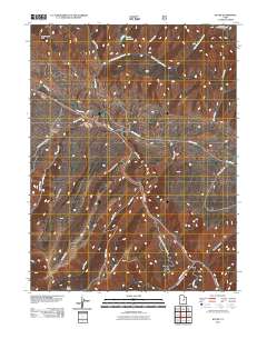 Kyune 2011 topographic map thumbnail