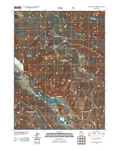Lake Fork Mountain 2011 topographic map thumbnail