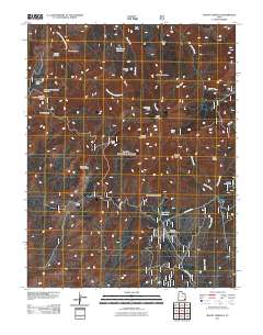 Mount Linnaeus 2011 topographic map thumbnail