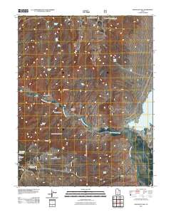 Phonolite Hill 2011 topographic map thumbnail