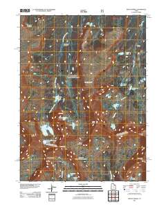 Mount Powell 2011 topographic map thumbnail