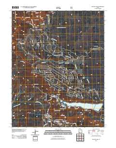 Navajo Lake 2011 topographic map thumbnail