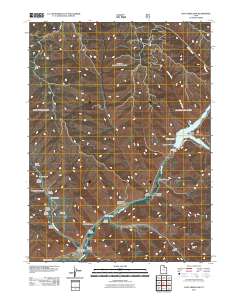 Lost Creek Dam 2011 topographic map thumbnail