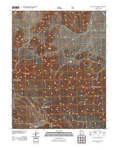 Mount Escalante 2011 topographic map thumbnail