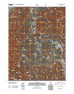 Payson Lakes 2011 topographic map thumbnail