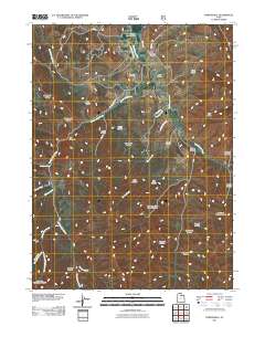 Porterville 2011 topographic map thumbnail