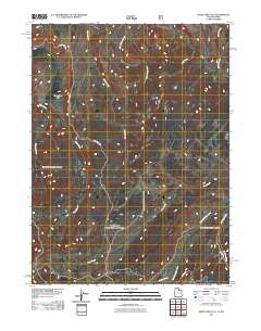 Seven Tree Flat 2011 topographic map thumbnail