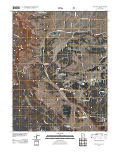 Pollywog Lake 2011 topographic map thumbnail