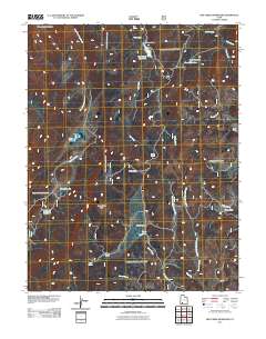 Red Creek Reservoir 2011 topographic map thumbnail