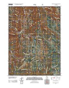 Sharp Mountain 2011 topographic map thumbnail