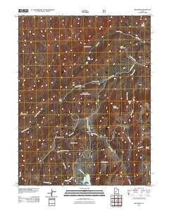 Red Ridge 2011 topographic map thumbnail