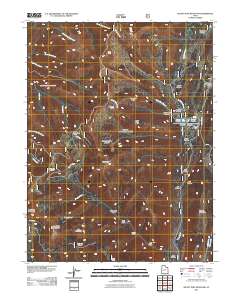 South Tent Mountain 2011 topographic map thumbnail