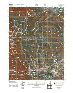 Snow Basin 2011 topographic map thumbnail