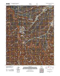 Strawberry Point 2011 topographic map thumbnail