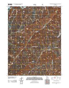 Strawberry Reservoir SE 2011 topographic map thumbnail