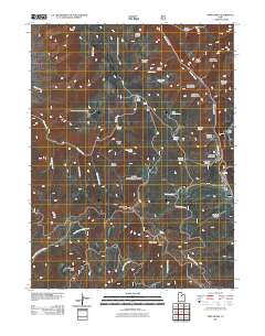 Twin Peaks 2011 topographic map thumbnail
