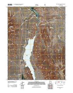Piute Reservoir 2011 topographic map thumbnail