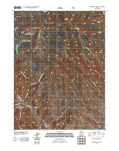 Raspberry Knoll 2011 topographic map thumbnail