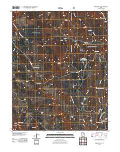 Webster Flat 2011 topographic map thumbnail