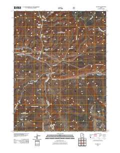 Tucker 2011 topographic map thumbnail