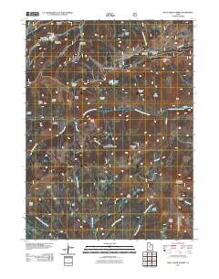 Wolf Creek Summit 2011 topographic map thumbnail