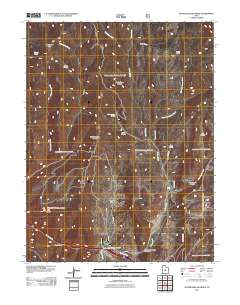 Water Hollow Ridge 2011 topographic map thumbnail