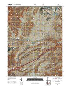 Walker Flat 2011 topographic map thumbnail
