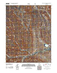 Wide Hollow Reservoir 2011 topographic map thumbnail