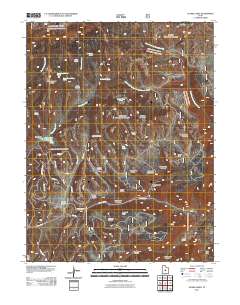 Acord Lakes 2011 topographic map thumbnail