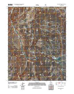 Rex Reservoir 2011 topographic map thumbnail