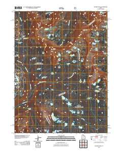Hayden Peak 2011 topographic map thumbnail