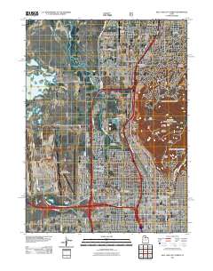 Salt Lake City North 2011 topographic map thumbnail