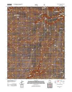 Kane Gulch 2011 topographic map thumbnail