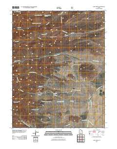 Cow Creek 2011 topographic map thumbnail