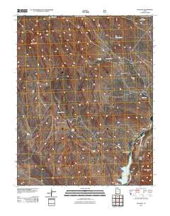 Gunlock 2011 topographic map thumbnail