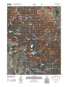Blind Lake 2011 topographic map thumbnail