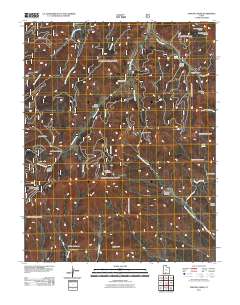 Podunk Creek 2011 topographic map thumbnail